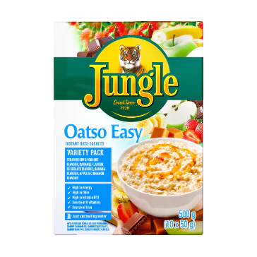 Jungle Oatso Easy Variety Pack, 500g