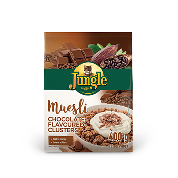 Jungle Muesli Chocolate Clusters, 400g