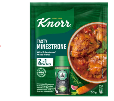 Knorr Minestrone with Robertson's Mixed Herb, 50g