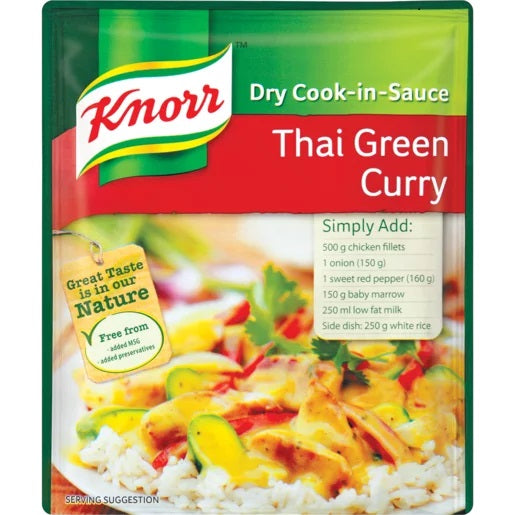 Knorr Thai Green Curry Cook-In-Sauce 47g