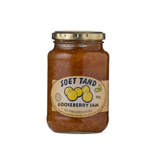 Soet Tand Gooseberry Jam (500 g) from Aubergine Specialty Foods - AubergineFoods.com 