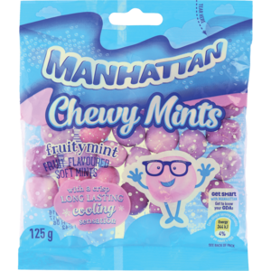 Manhattan Chewy Mints, 50g