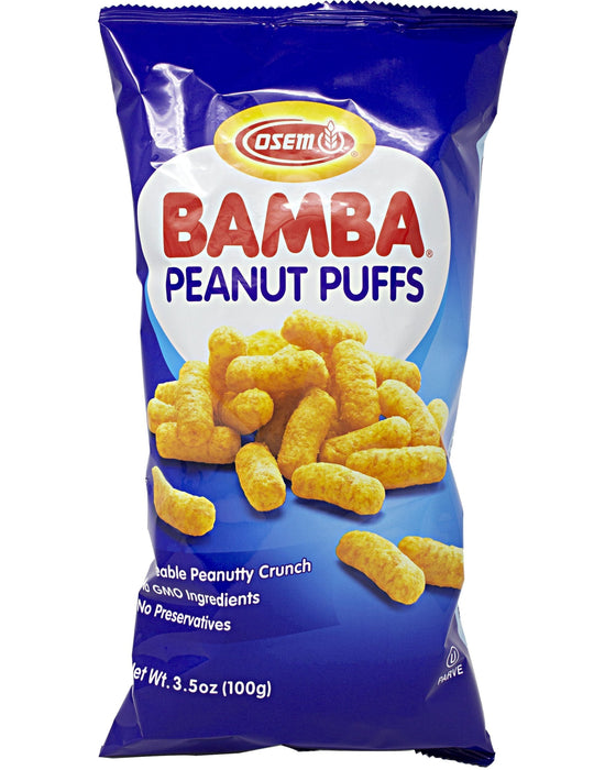 BAMBA Peanut Puffs (100 g) | Kosher Food | USA's #1 Source for South African Foods - AubergineFoods.com 