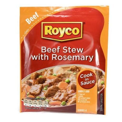 ROYCO Stew w/ Rosemary (48 g) from South Africa - AubergineFoods.com 