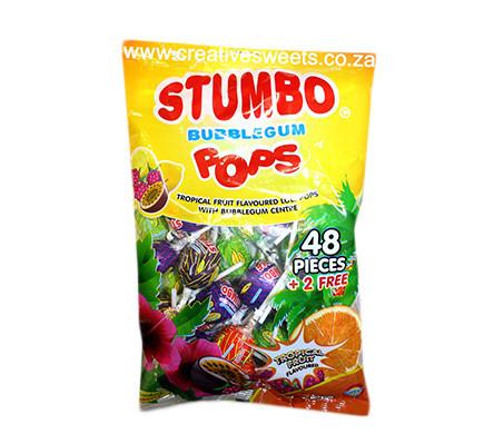 Stumbo Lollipop Tropical Fruit, SINGLE PIECE