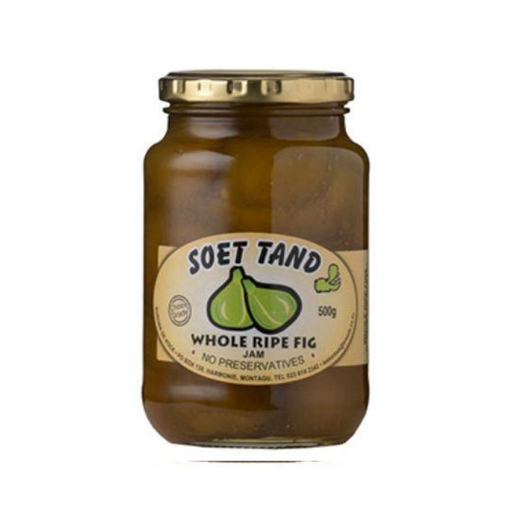 Soet Tand-Whole Ripe Fig Preserve (500 g) | Food, South African | USA's #1 Source for South African Foods - AubergineFoods.com 