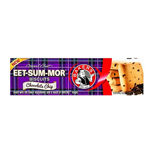 Bakers Eet-Sum-Mor Biscuits-Chocolate Chip (200 g) from South Africa - AubergineFoods.com 
