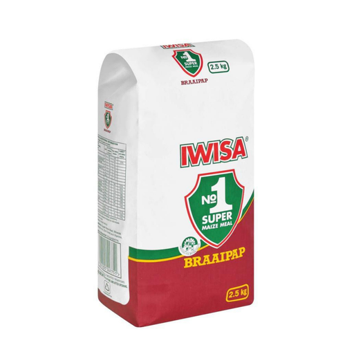 IWISA Braaipap (2.5 Kg) from South Africa - AubergineFoods.com 