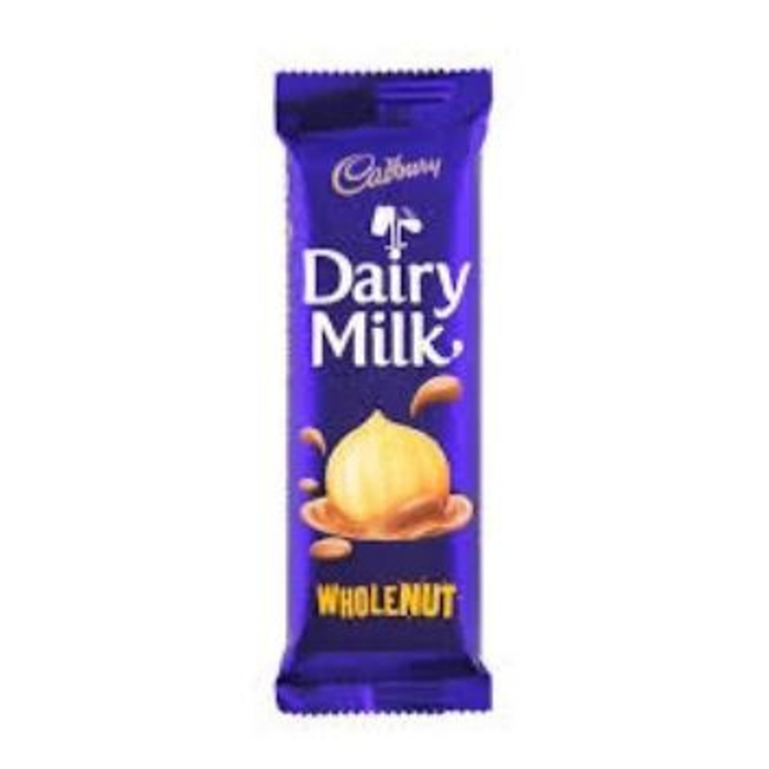 Cadbury Dairy Milk Wholenut, 80g