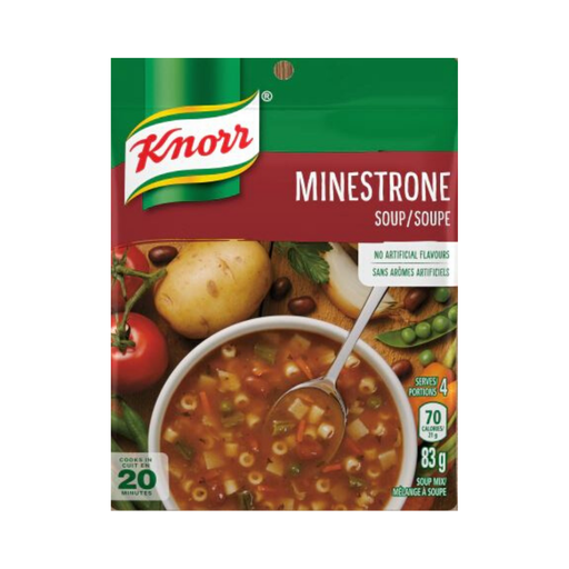 Knorr Tasty Minestrone Soup (50 g) from South Africa - AubergineFoods.com 