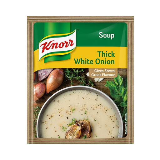 Knorr Thick White Onion Soup (60 g) | Food, South African | USA's #1 Source for South African Foods - AubergineFoods.com 