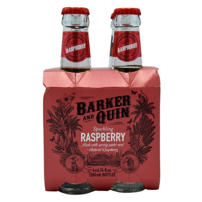 Barker and Quin Raspberry Tonic Water, 4x200ml