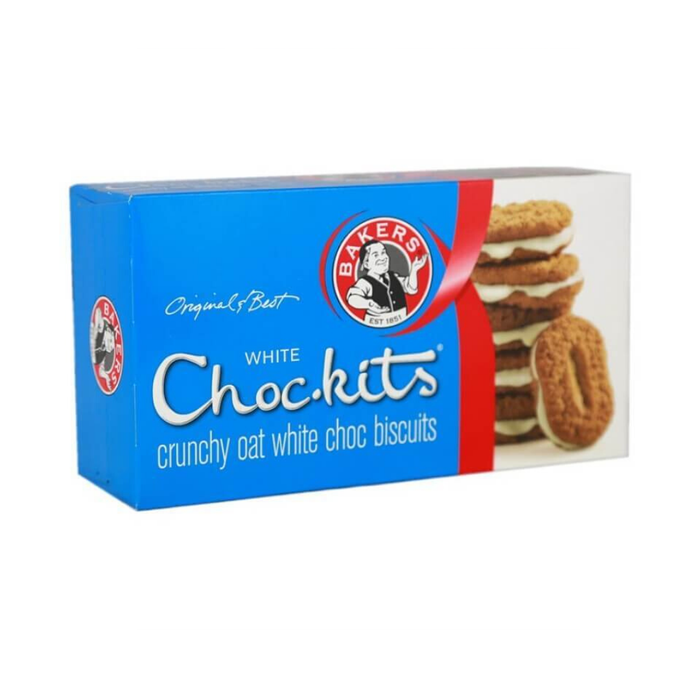 Bakers White Choc-kits (200 g) from South Africa - AubergineFoods.com 
