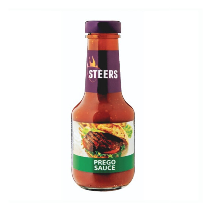 STEERS Prego Sauce (375 ml) from South Africa - AubergineFoods.com 