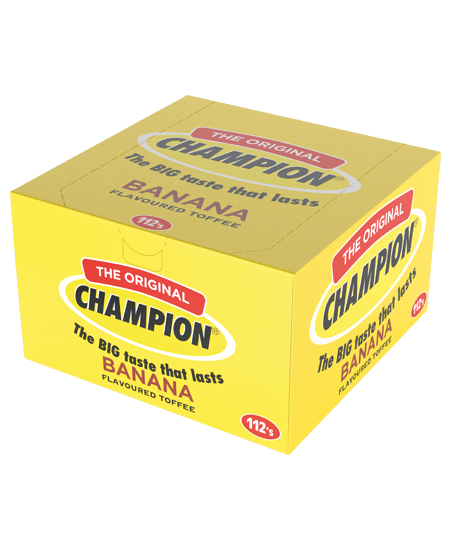 Wilson's Champion Toffee: Banana, 112 Pcs.