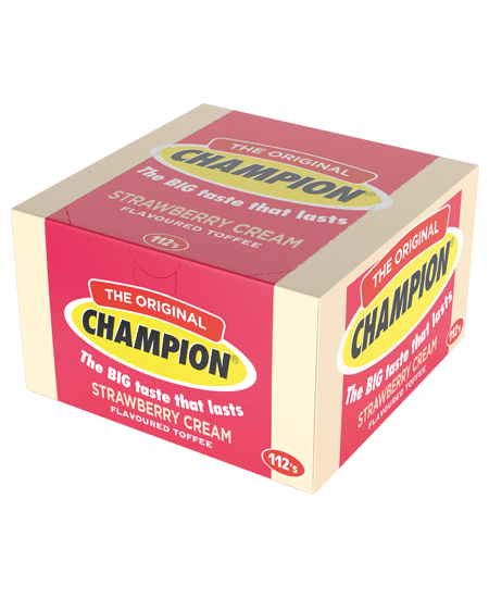Wilson's Champion Toffee Strawberry Cream, 112 pcs
