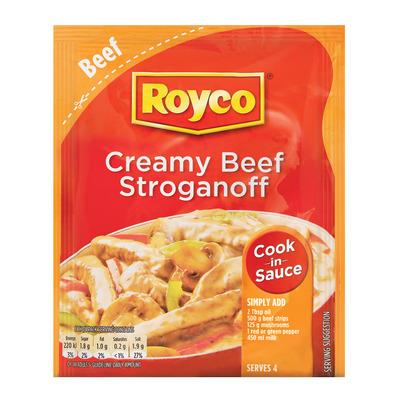 ROYCO Creamy Beef Stroganoff (55 g) | Food, South African | USA's #1 Source for South African Foods - AubergineFoods.com 