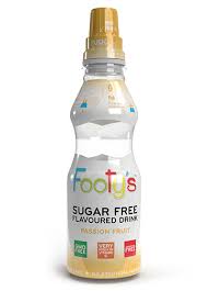 Footy's Sugar Free Passion Fruit, 425ml