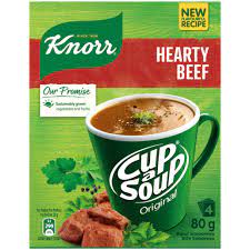 Knorr Cup A Soup Hearty Beef Flavor