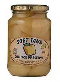 Soet Tand Quince Preserve, 500g