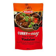 Pakco Durban Curry Made Easy Vindaloo Cook-in-Sauce 400g