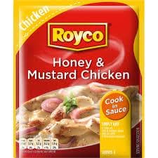 ROYCO Honey Mustard Chicken Sauce (62 g) from South Africa - AubergineFoods.com 