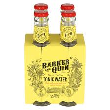Barker and Quin Finest Indian Tonic Water, 4x200ml