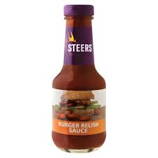 Steers Burger Relish Sauce, 375ml