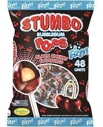 Stumbo Lollipop Black Cherry, SINGLE PIECE