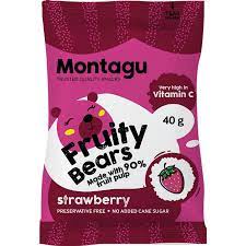 Montagu Fruity Bears, 40g