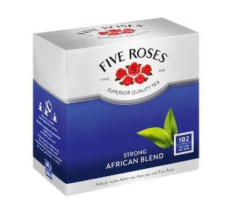 Five Roses Strong African Blend Tea, 102 bags