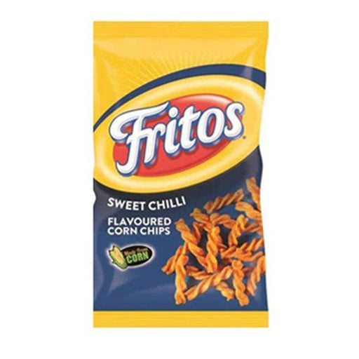 Fritos Sweet Chilli Corn Chips (120 g) from South Africa - AubergineFoods.com 