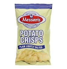 Messaris Greek Island Potato Crisps: Plain