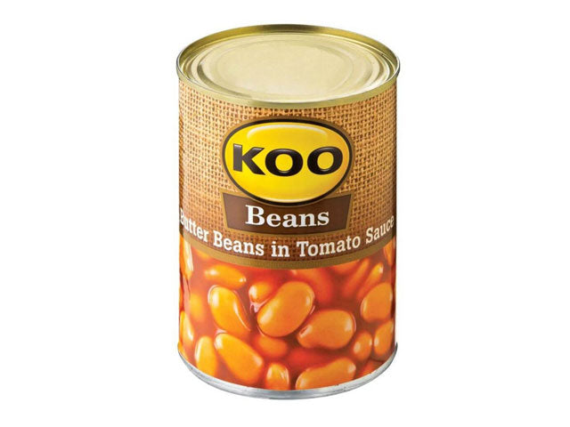KOO Butter Beans in Tomato Sauce, 410g