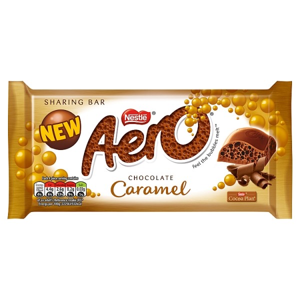 Nestle Aero Caramel Gold, 90g