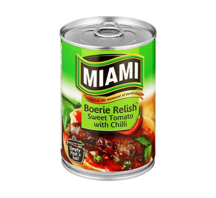 Miami Sweet Tomato with Chilli Boerie Relish, 410g