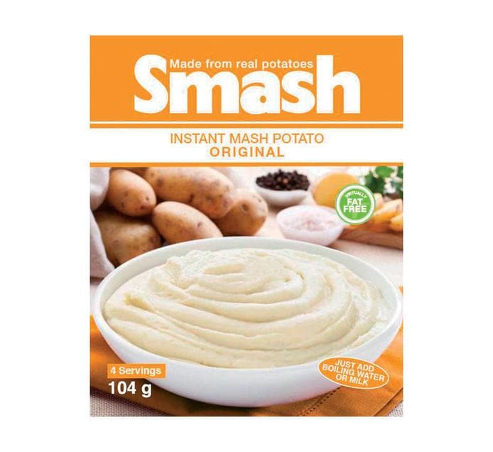 Smash Instant Mash Potato Mix, 104g