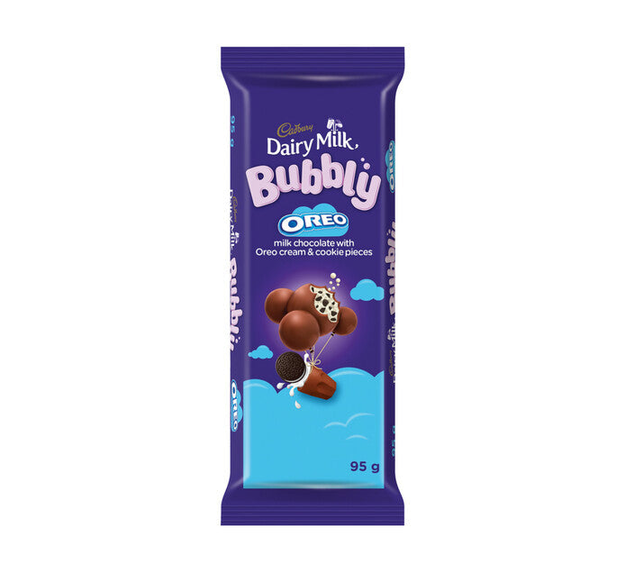 Cadbury Dairy Milk Bubbly Oreo, 95g