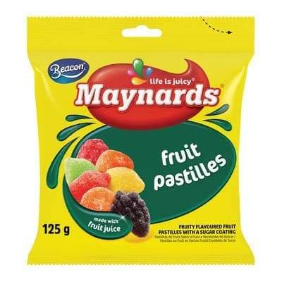 Maynards Fruit Pastilles, 125g